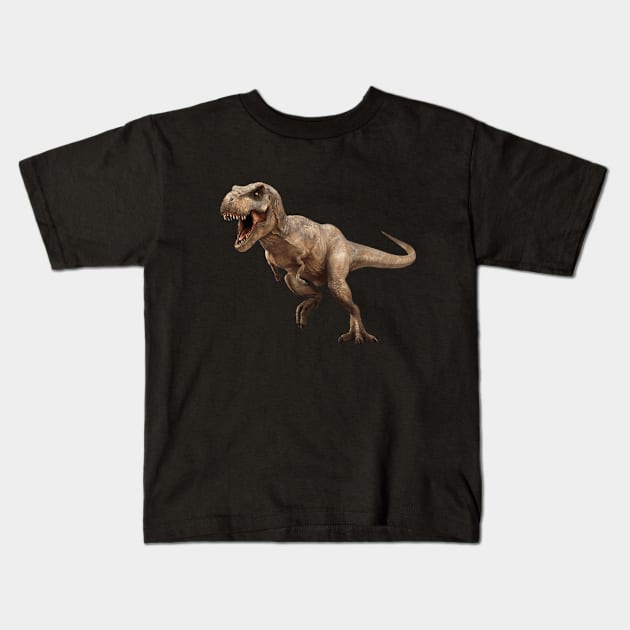 T.Rex - Jurassic Park Kids T-Shirt by Pliax Lab